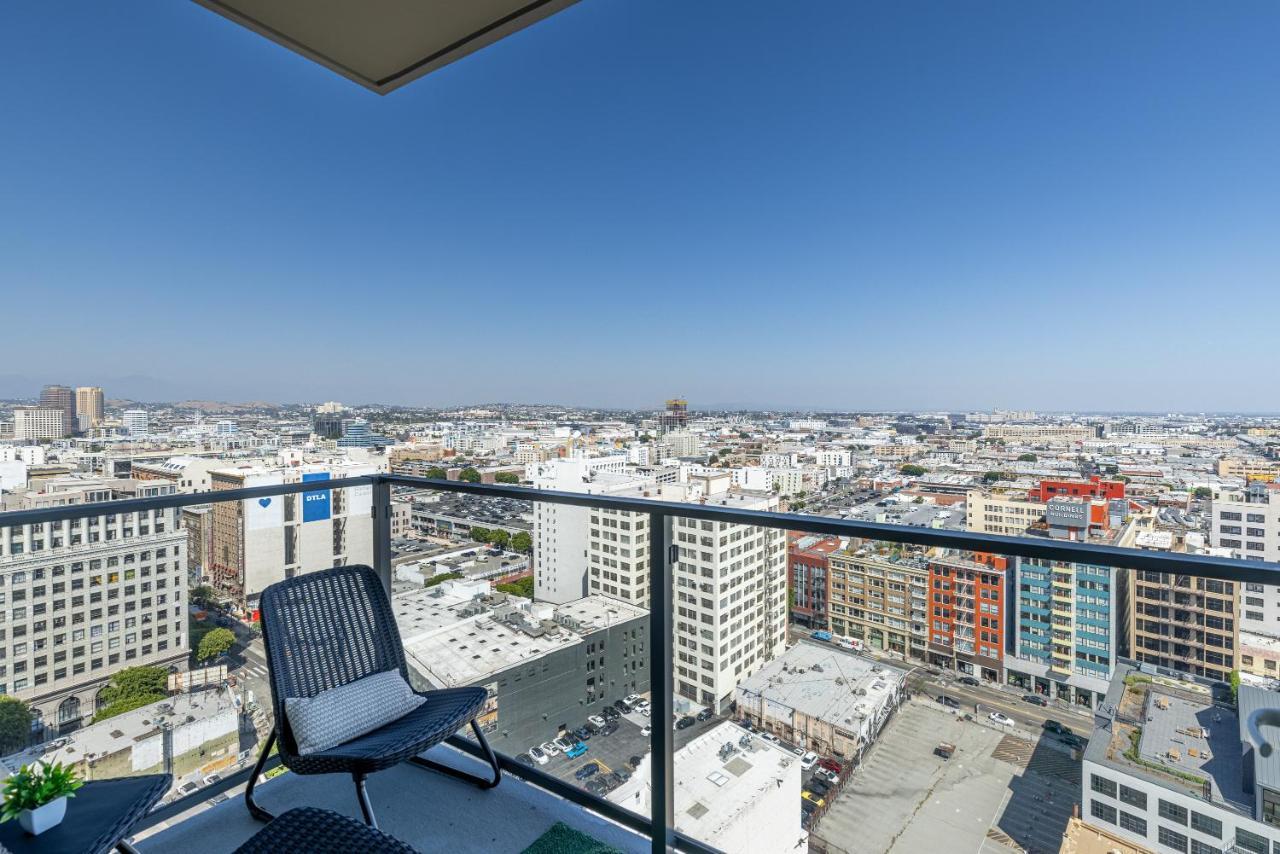 Top Floor High Rise 3 Bed Dtla Skyscraper Penthouse Los Angeles Exteriör bild