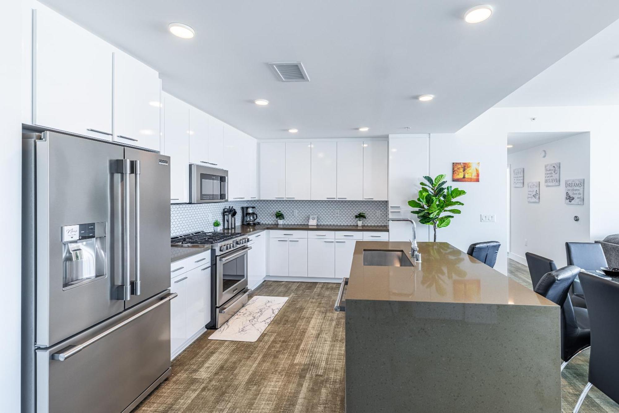 Top Floor High Rise 3 Bed Dtla Skyscraper Penthouse Los Angeles Exteriör bild