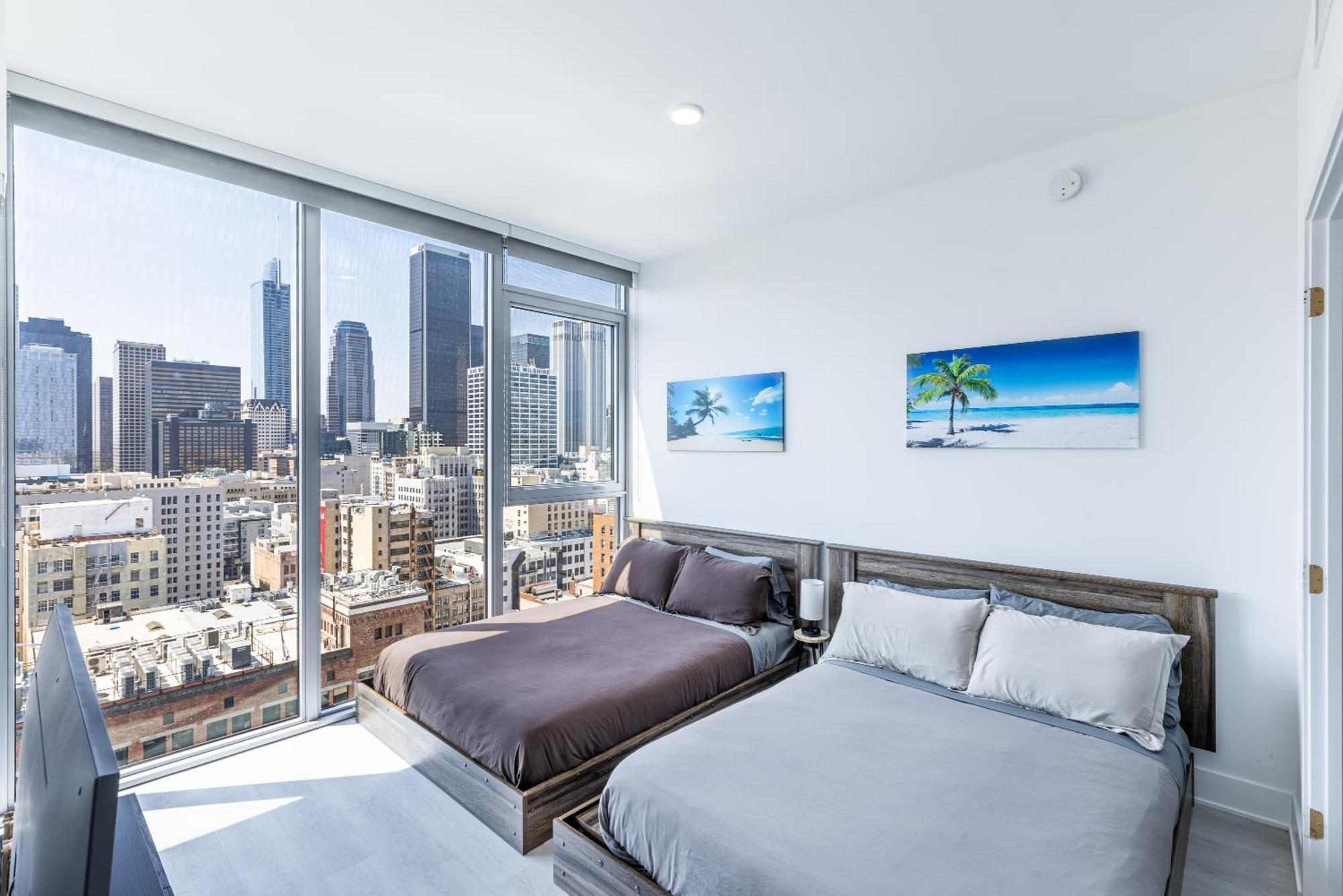 Top Floor High Rise 3 Bed Dtla Skyscraper Penthouse Los Angeles Exteriör bild