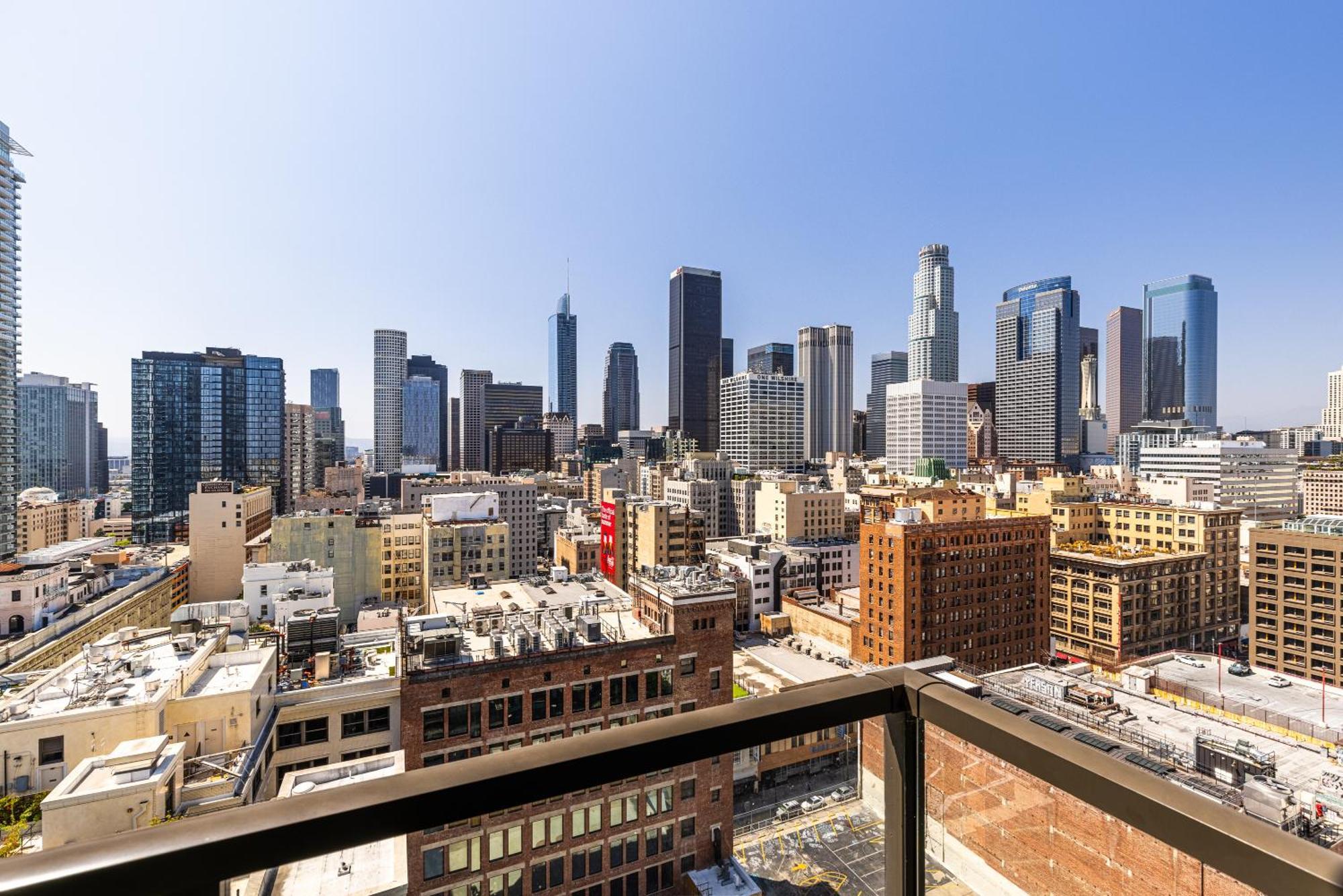 Top Floor High Rise 3 Bed Dtla Skyscraper Penthouse Los Angeles Exteriör bild