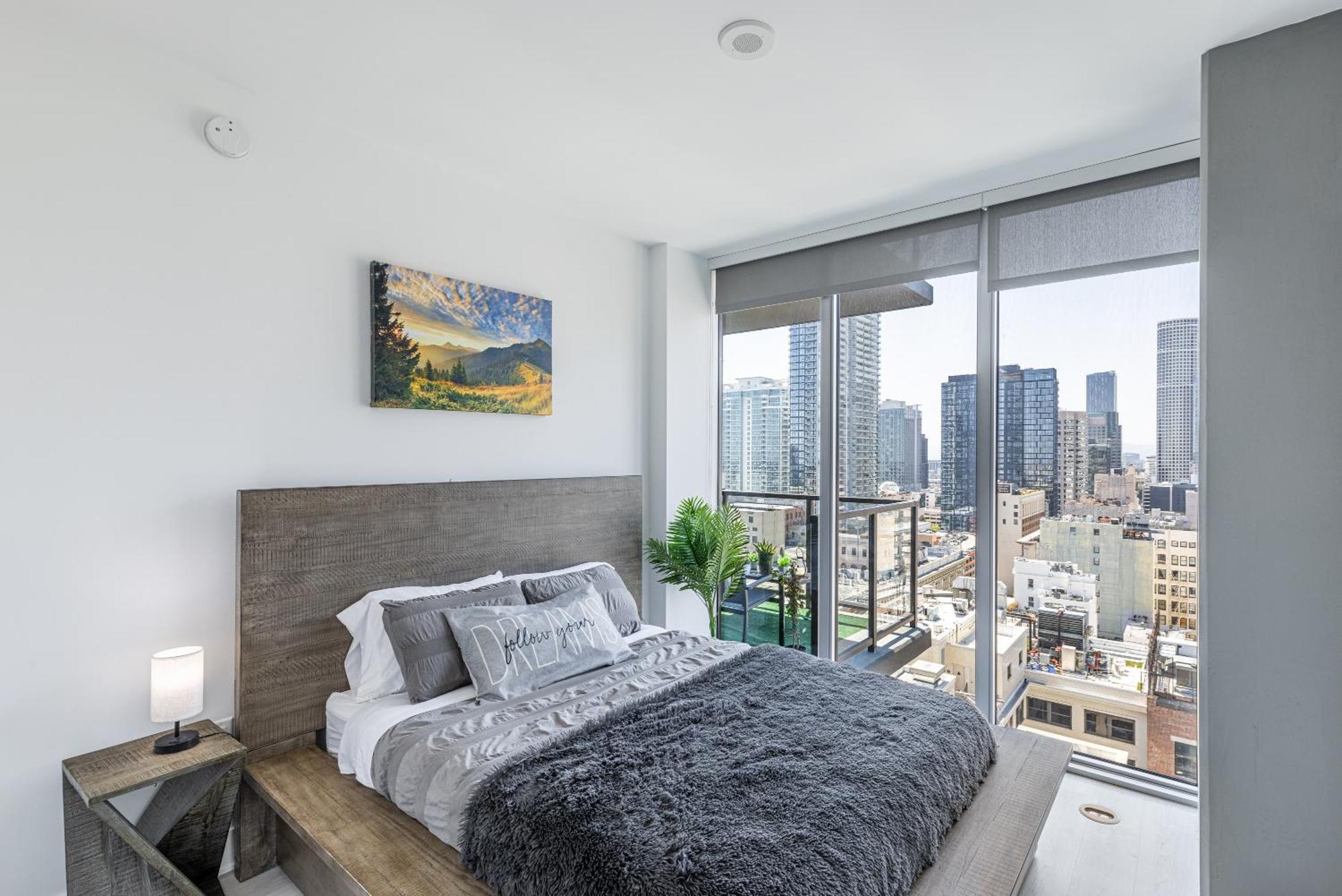 Top Floor High Rise 3 Bed Dtla Skyscraper Penthouse Los Angeles Exteriör bild